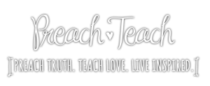 Preach Teach blog Logo Header